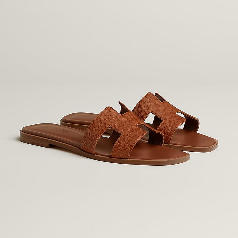 Sandália Oran - Bege | Hermès Brasil